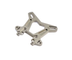 TLR Front Shock Tower, Aluminum: 8X
