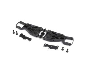TLR Front Arm Set w/Inserts: 8X, 8XE 2.0