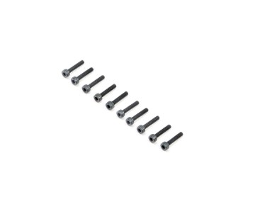 TLR Cap Head Screws, M2x10mm (10)