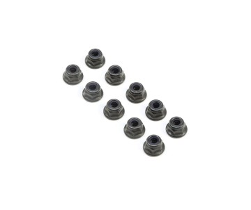 TLR M4 Flanged Lock Nuts (10)
