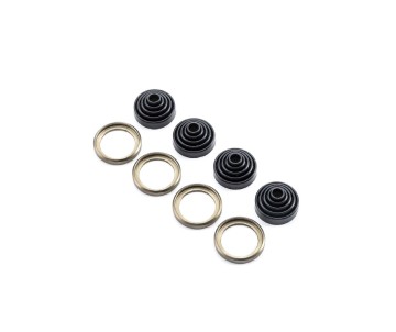 TLR Axle Boot Set: 5ive-B, 5ive-T, MINI WRC