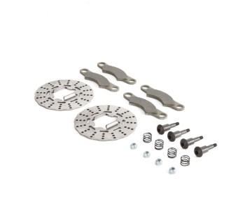 TLR Brake Disc, Pad and Screw Set: 5B, 5T, MINI WRC