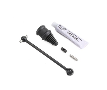 TLR Front Center Driveshaft & CV Coupler, LtWt: 5B, 5T