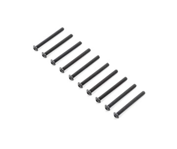 TLR ButtonHead Screws, M5x50mm (10)