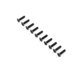 TLR Flat Head Screws, M5x20mm (10)