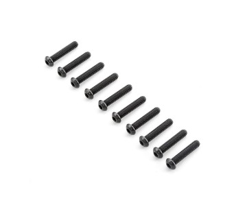 TLR Button Head Screws, M6x30mm (10)