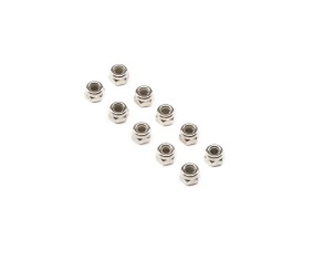 TLR Nylock Nut, M4 (10)