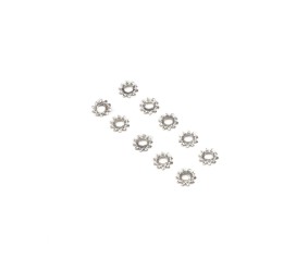 TLR External Tooth Lock Washer, M3 (10)
