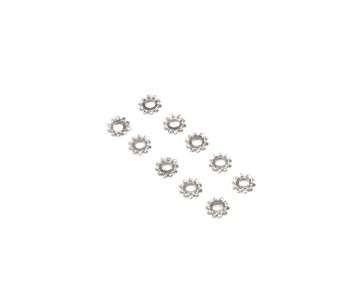 TLR External Tooth Lock Washer, M3 (10)