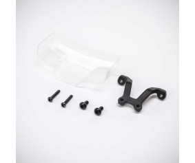Losi Front Wing, Mount: Mini-B, BL