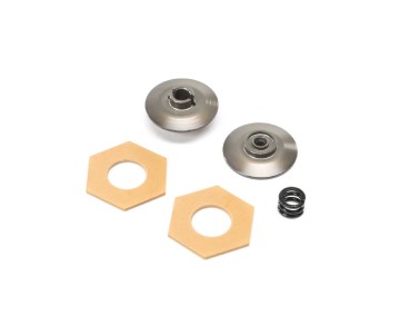 Losi Grooved Slipper Plate Set: Mini-B, BL