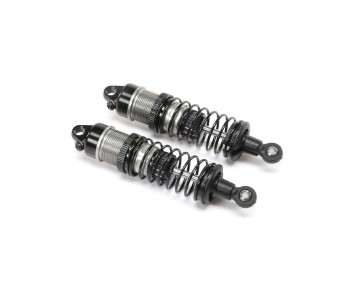 Losi Front Shock Set Complete, Aluminum: Mini-B, BL