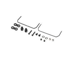Losi Front Sway Bar Set: Mini-B, BL