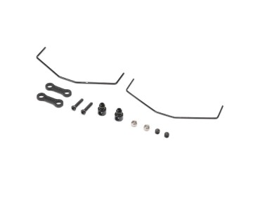Losi Rear Sway Bar Set: Mini-B, BL