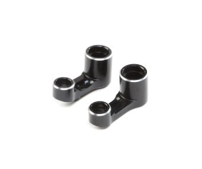 TLR Bell Crank Set, Aluminum, Black: 22 5.0