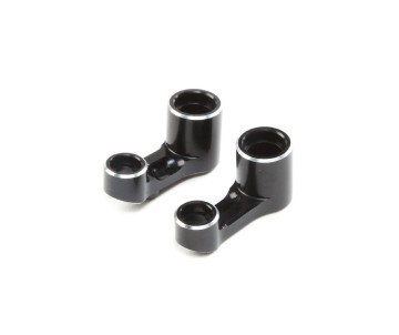 TLR Bell Crank Set, Aluminum, Black: 22 5.0