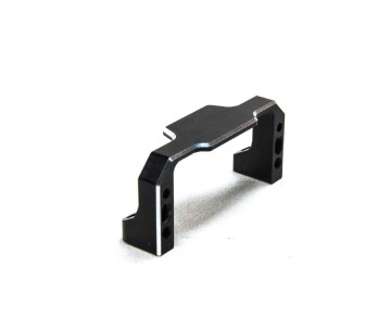 TLR Servo Mount, Aluminum, Black: 22 5.0