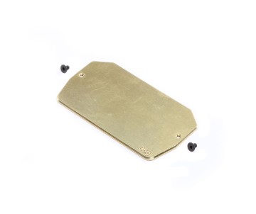 TLR Brass Electronics Mounting Plate, 36g: 22 5.0