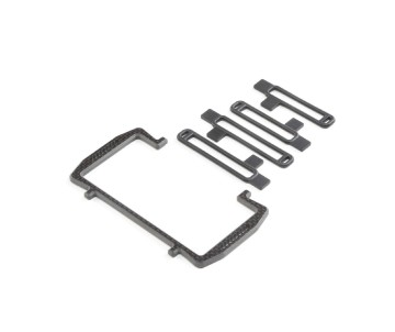 TLR Carbon Battery Cradle: 22 5.0