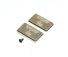 TLR Rear Brass Weight Set, 16g & 25g: 22 5.0
