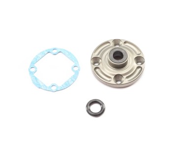 TLR Aluminum Diff Cover, G2 Gear Diff: 22