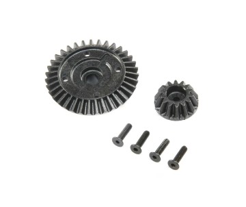 TLR Ring and Pinion, Composite(Center Diff Only):22X-4