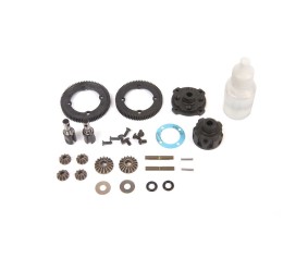 TLR Center Diff Complete, Metal: 22X-4