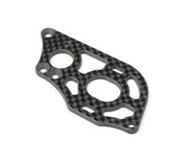 TLR Carbon Motor Plate, 3-Gear Laydown: 22 5.0