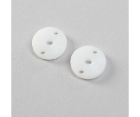 TLR Machined Shock Pistons, Thin, 2 x 1.8mm, G3 (2)