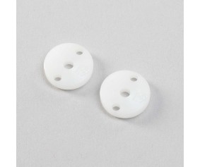 TLR Machined Shock Pistons, Thin, 2 x 1.9mm, G3 (2)