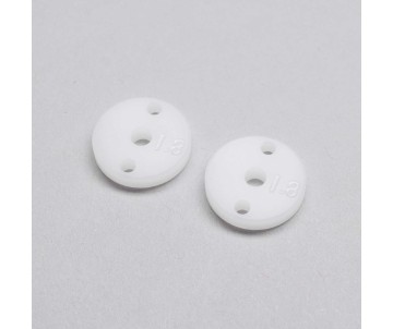 TLR Machined Shock Pistons, 2.3mm, 2 x 1.8mm, G3 (2)
