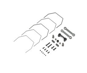 TLR Rear Sway Bar Set, Laydown: 22 4.0