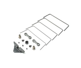 TLR Front Sway Bar Set: 22 5.0