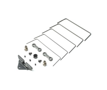 TLR Front Sway Bar Set: 22 5.0