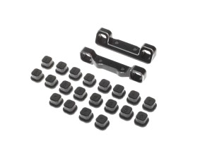 TLR Adjustable Pivot Set, C & D, Black: 22 5.0