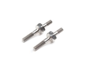 TLR Shock Standoff, Carbon Tower, Titanium (2): 22 5.0