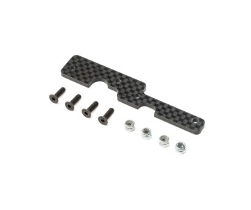 TLR Chassis Rib Brace, Carbon: 8X