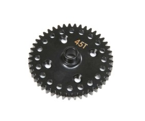 TLR Center Diff 45T Spur Gear, Lightweight: 8X
