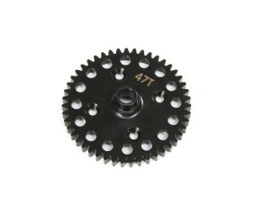 TLR Center Diff 47T Spur Gear, Lightweight: 8X