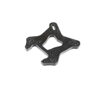 TLR Carbon Front Shock Tower: 8/E 4.0