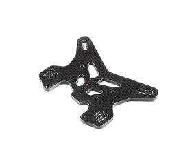 TLR Carbon Rear Shock Tower: 8/E 4.0