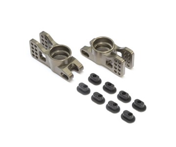 TLR Rear Hub, Aluminum: 8X