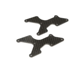 TLR Rear Arm Inserts, Carbon: 8X
