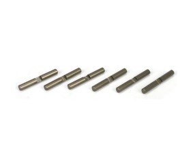 TLR Differential Shaft Set, Aluminum (6): 8B, 8T 2.0