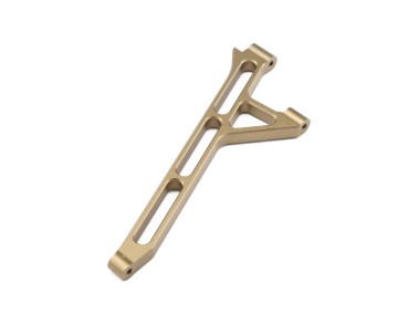 TLR Aluminum Front Chassis Brace, HA: 5T, 5B