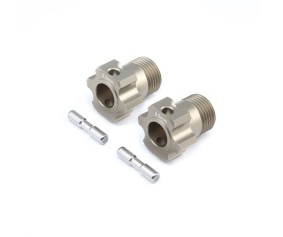 TLR Wheel Hex & Pin, +2.5mm (2): 5B, 5T, MINI WRC