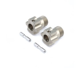 TLR Wheel Hex & Pin, +5.0mm (2): 5B, 5T, MINI WRC