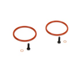 TLR Bleeder Shock Cap Screws & Washers: 5T, MINI WRC