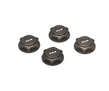 TLR Covered 17mm Wheel Nuts, Alum: 8B/8T 2.0