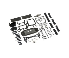 TLR Dual Steering Servo Tray Conversion: 5T,5B